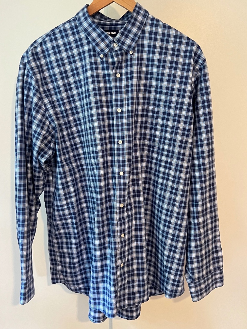 Lands End Men’s Dress Shirt XXLT